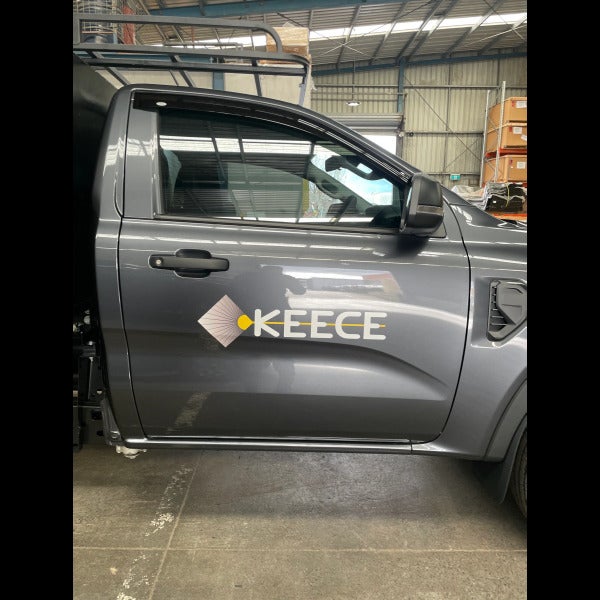 Vehicle Lettering - Keece Group VIC.