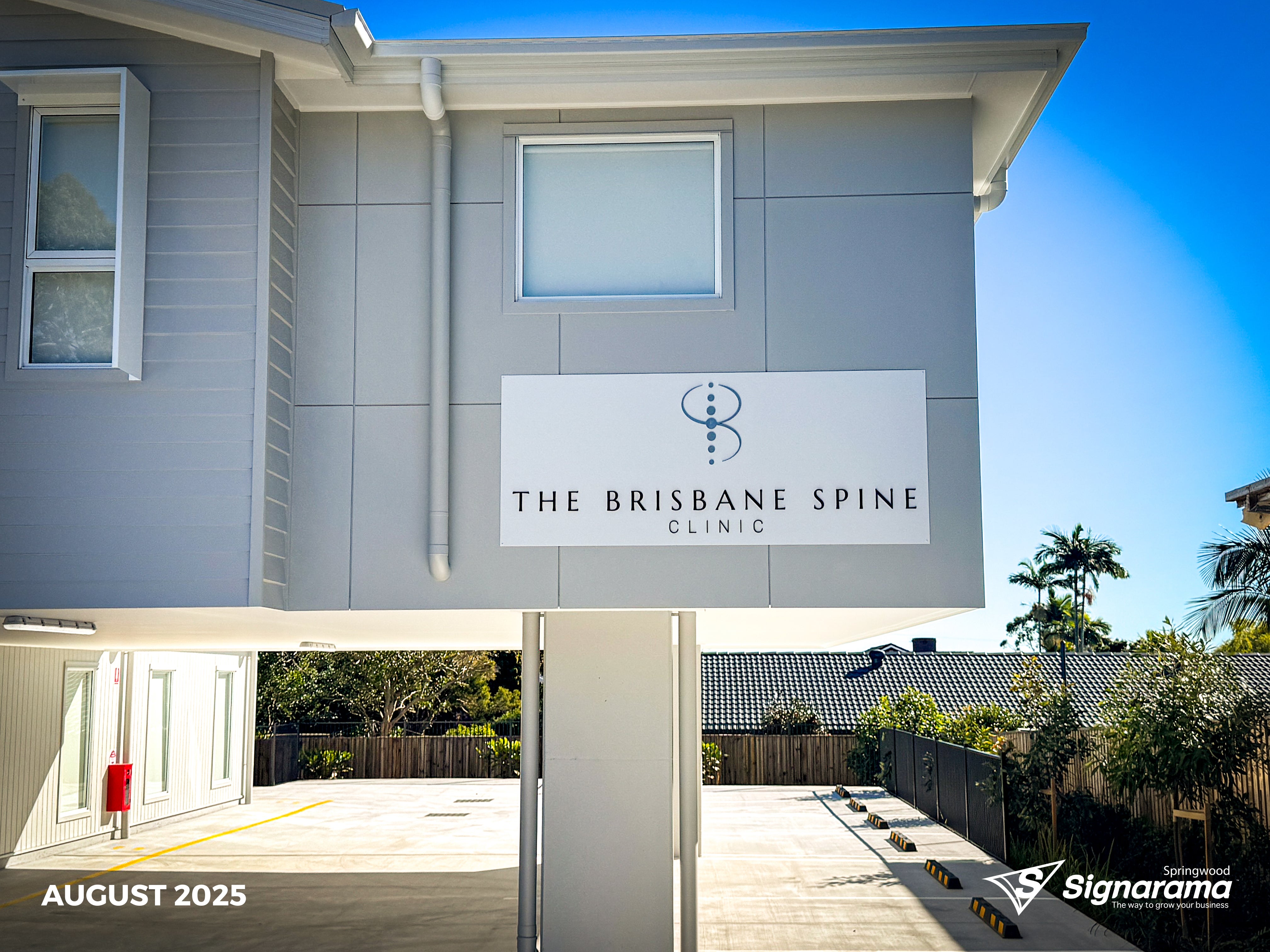 Building Signage - The Brisbane Spine Clinic