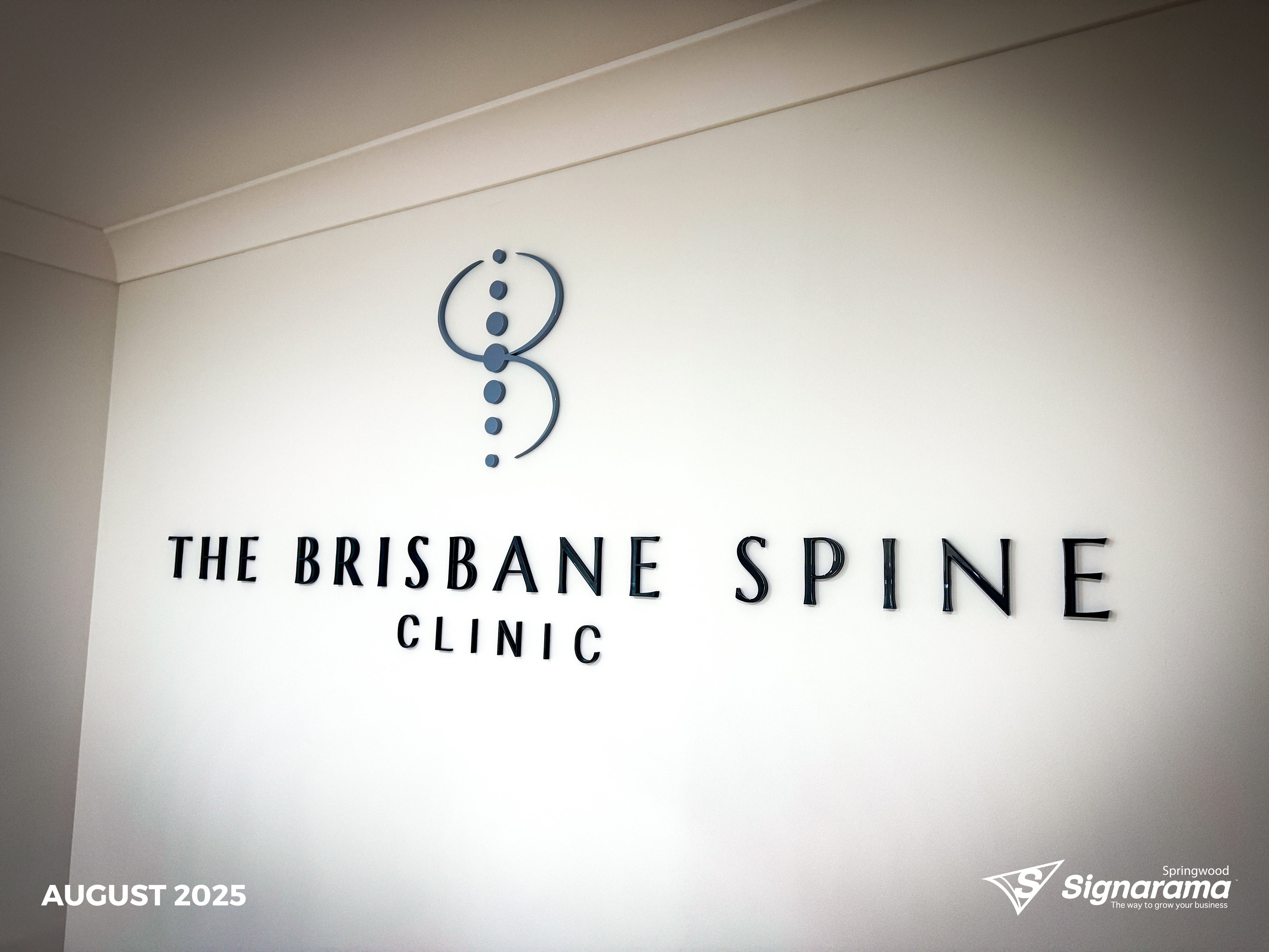 Building Signage - The Brisbane Spine Clinic