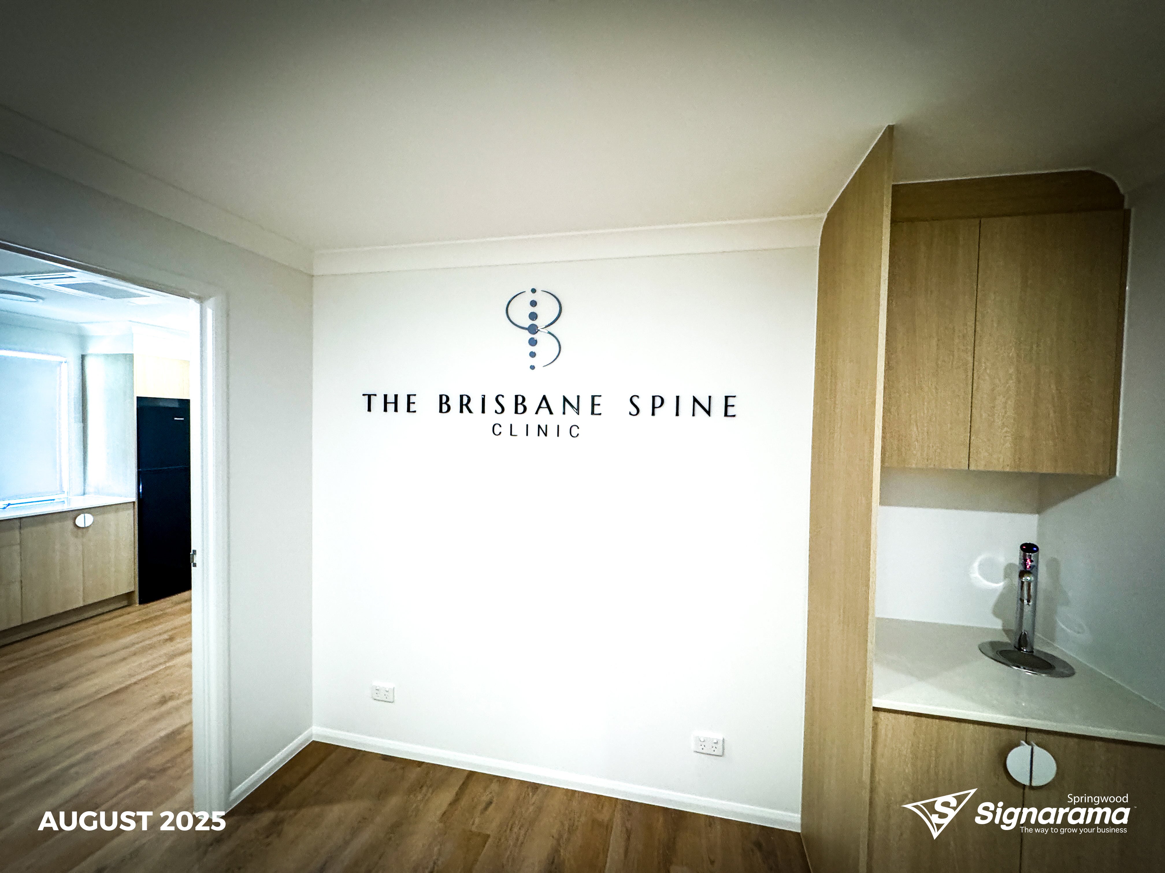 Building Signage - The Brisbane Spine Clinic