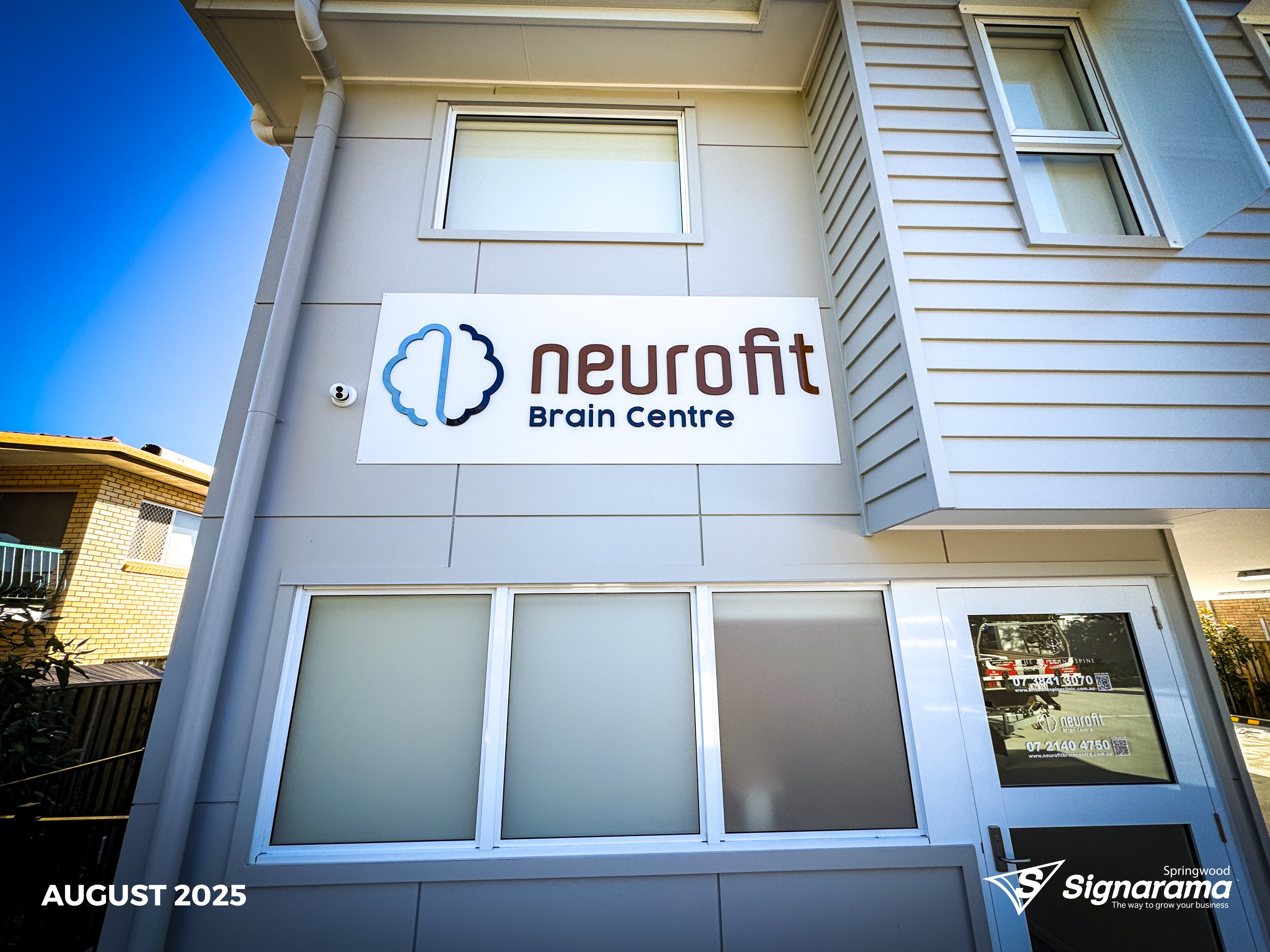 Building Signage - The Brisbane Spine Clinic