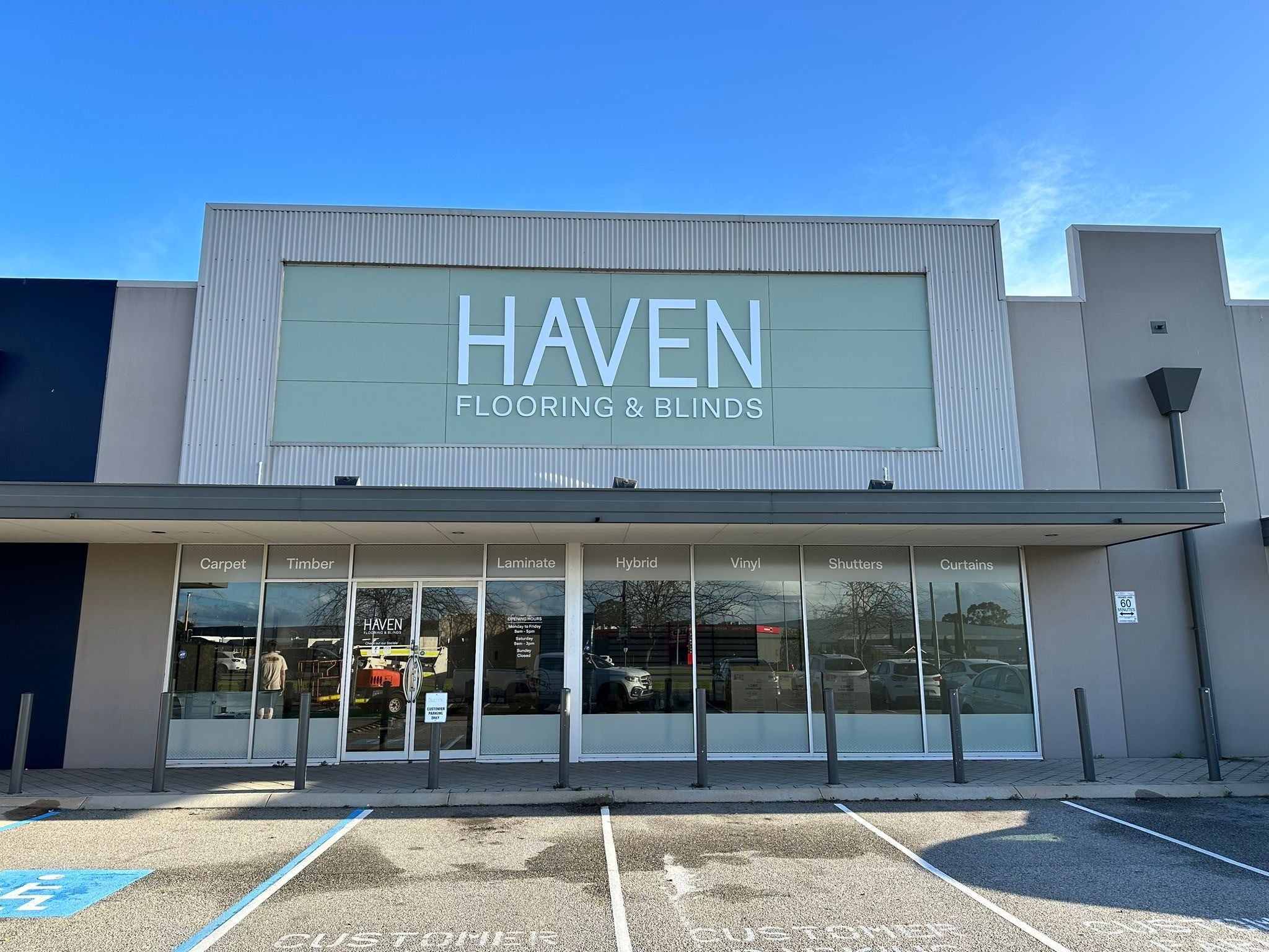 First Store Launch: Haven Flooring & Blinds