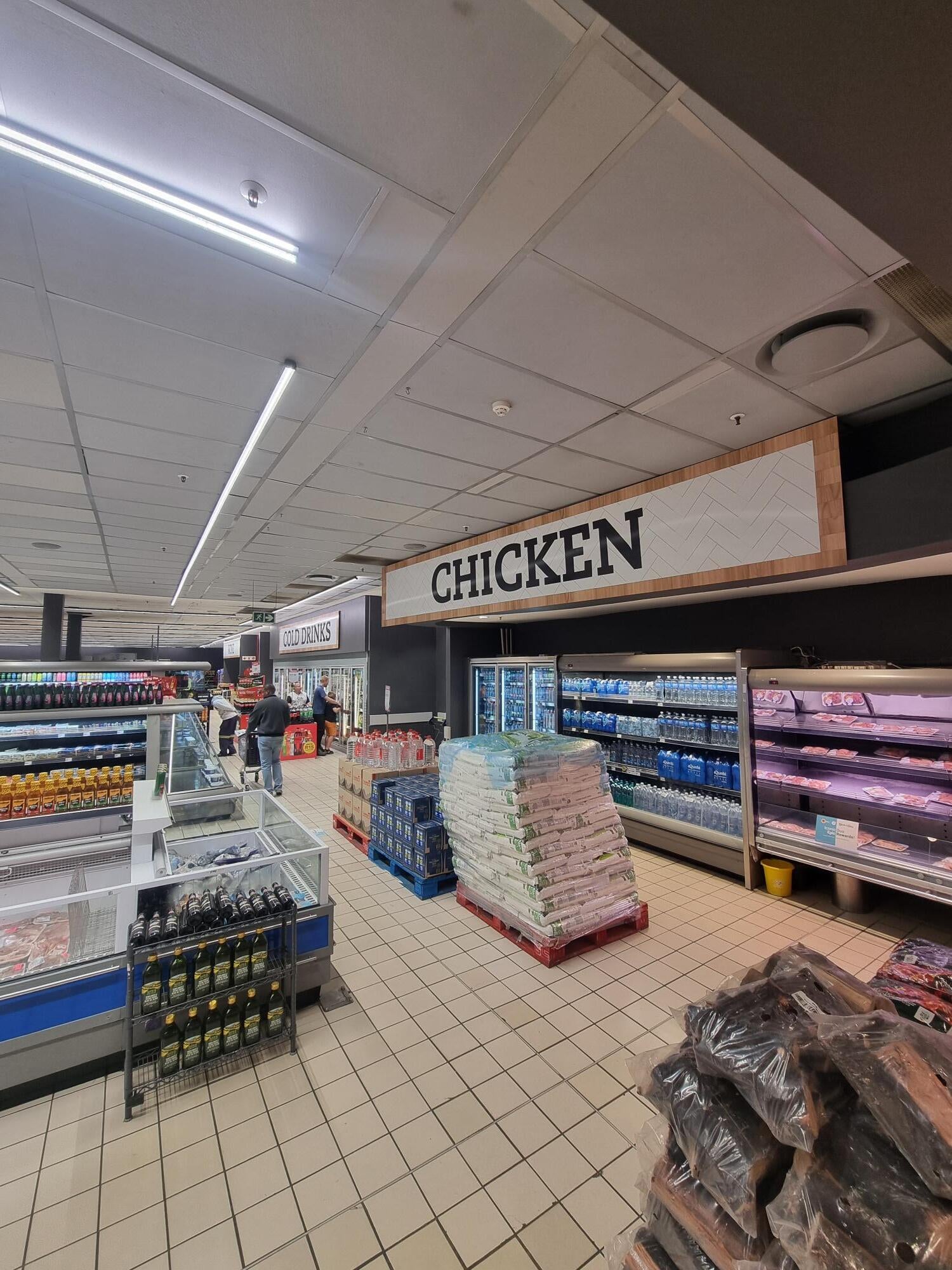 Indoor Signage Installation for Pick n Pay Sasolburg