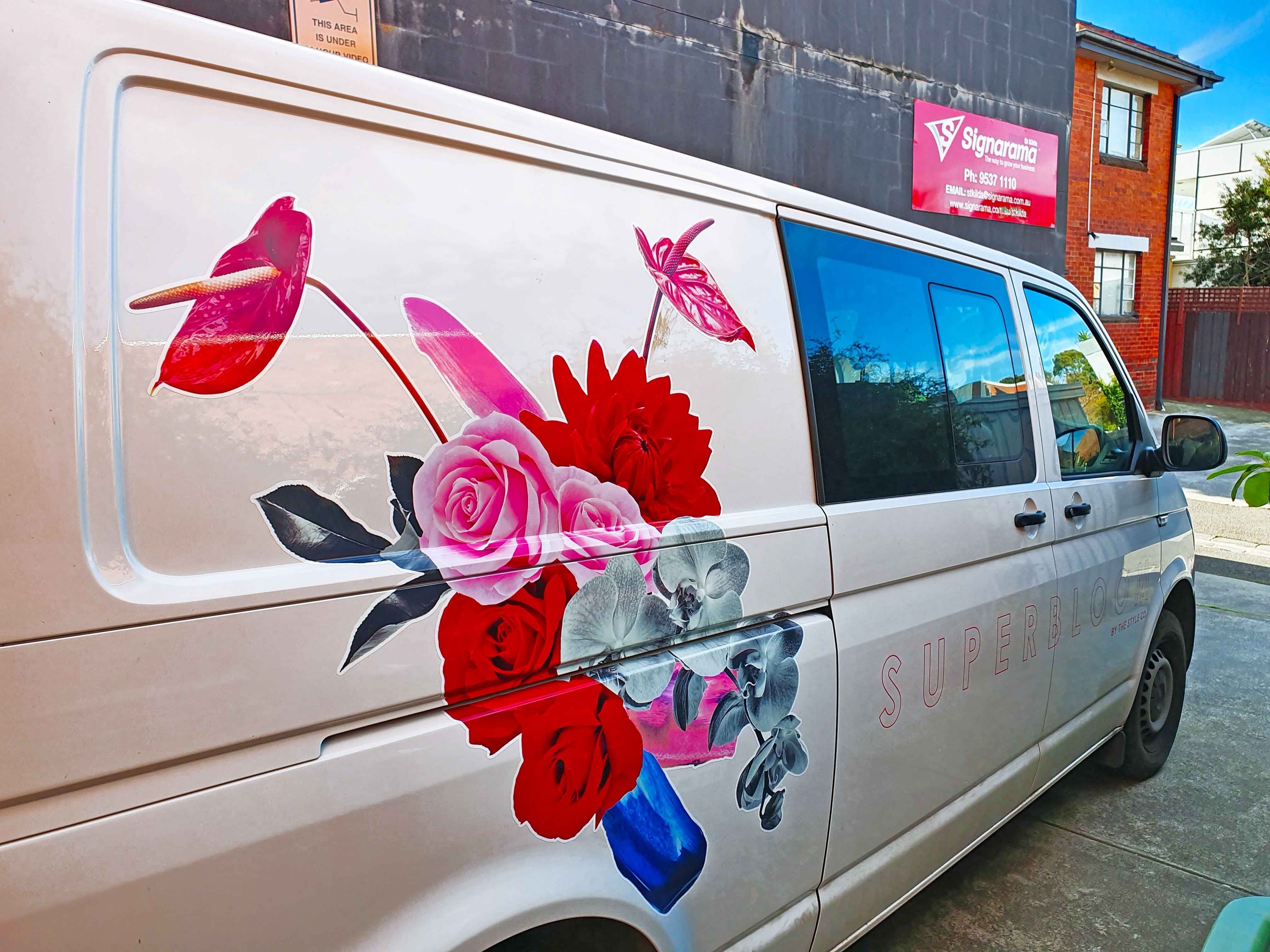Superbloom Van Semi-Wrap