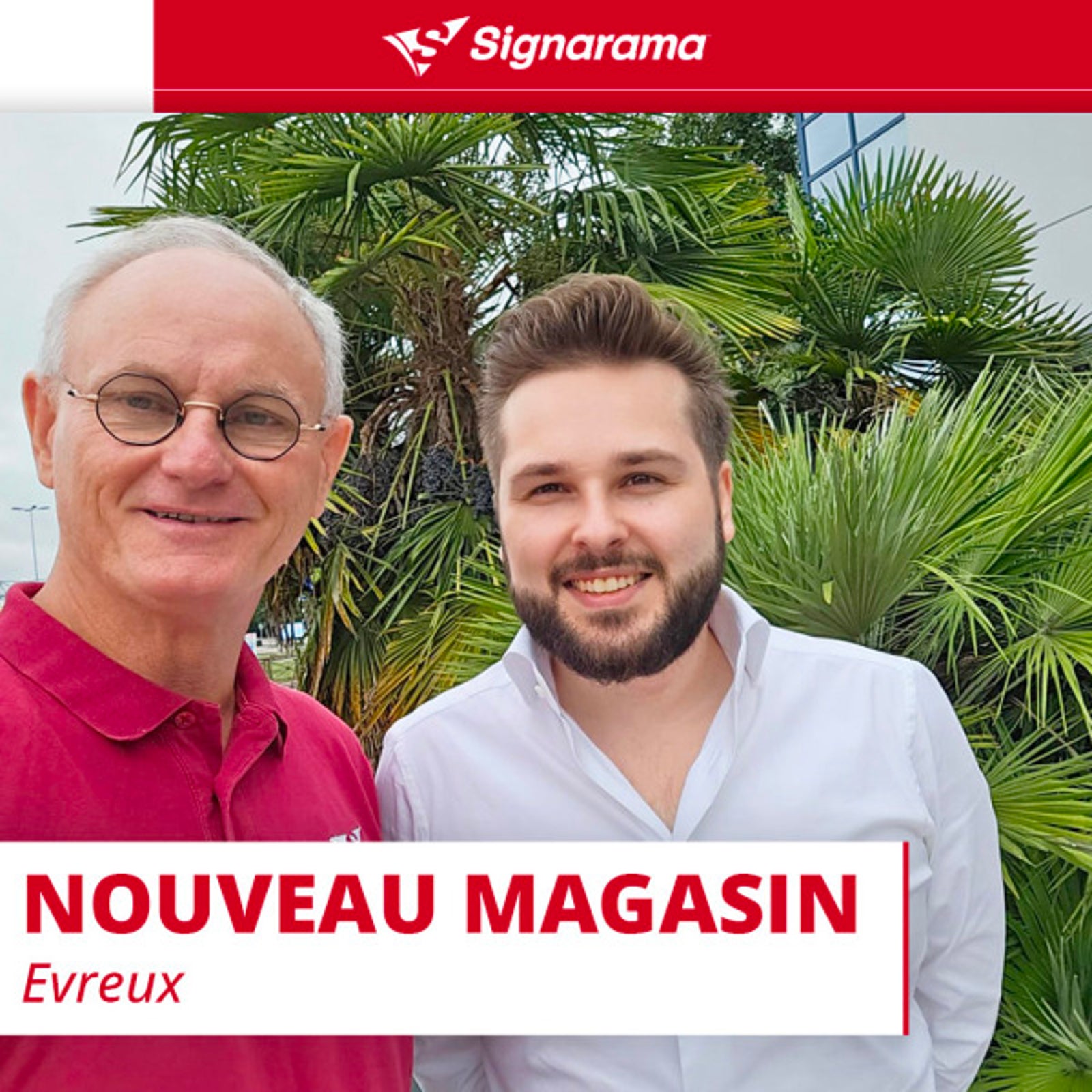 Un nouveau magasin Signarama ouvre à Évreux avec Lucas Hooijmaijers