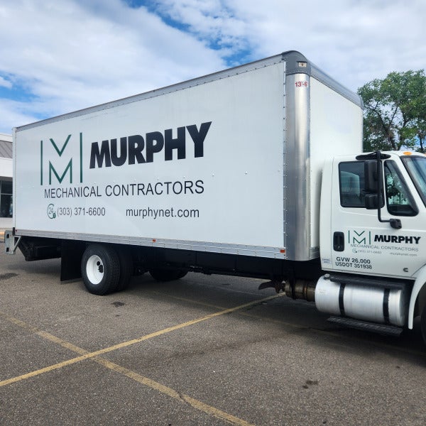 Bold Vinyl Graphics for Box Truck Branding in Denver