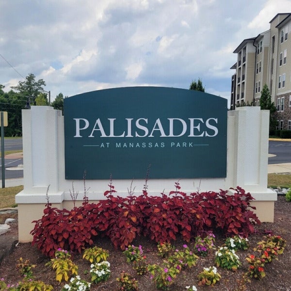 Monument Sign for Apartment Complex