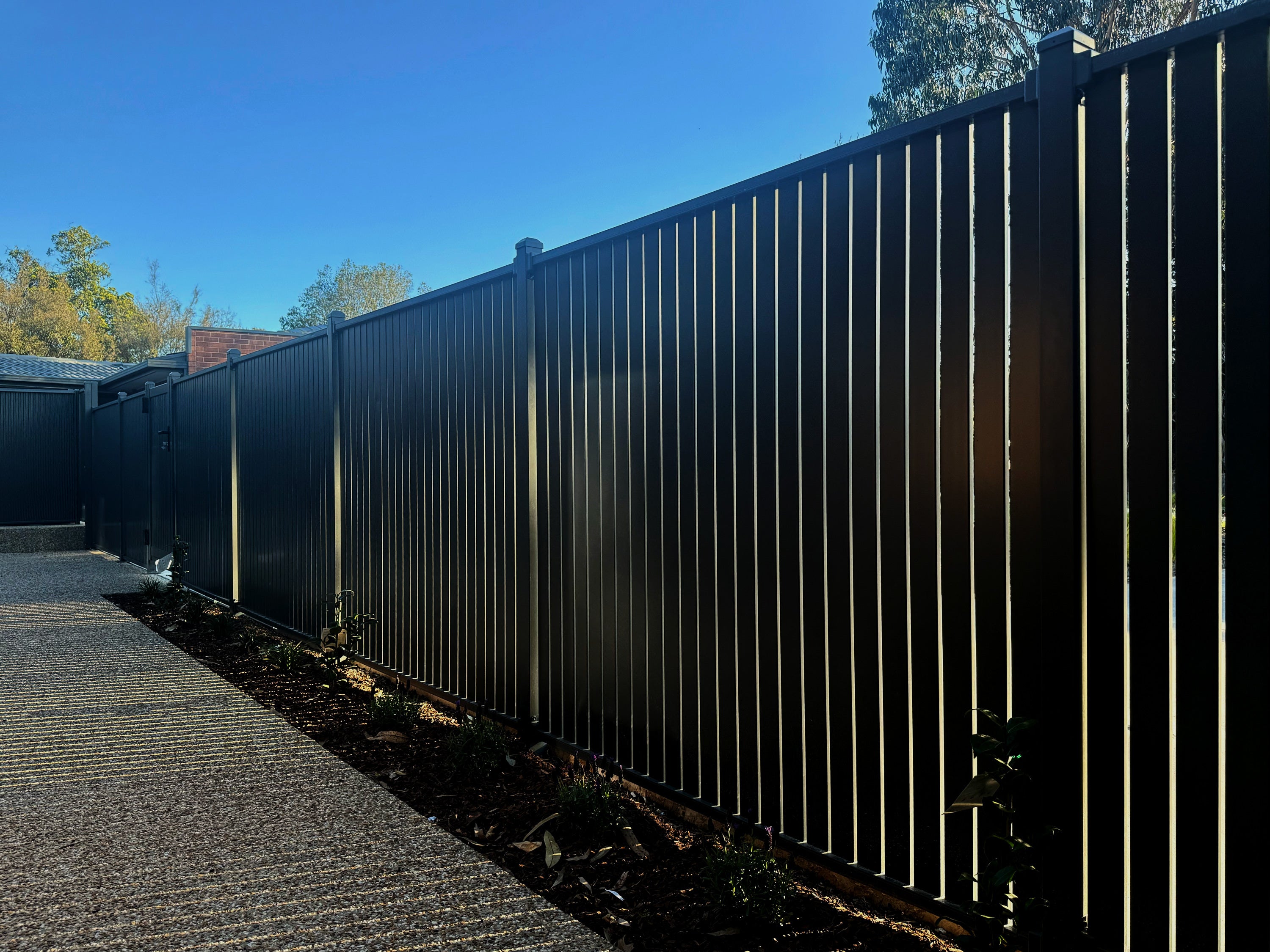 The Vertical Slat Fence