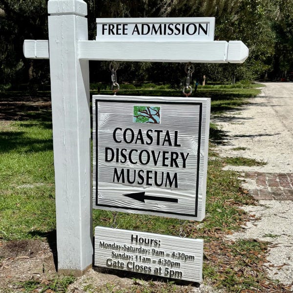 Custom outdoor signage
