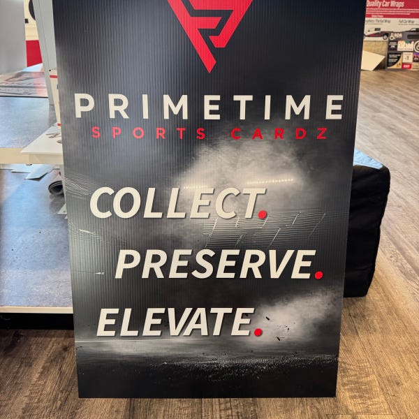 PrimeTime Sports Cardz_Coroplast_Collect Preserve