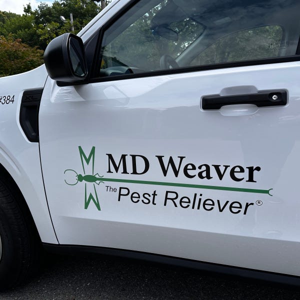 Natick MD Weaver - front left cu truck fleet graphics lettering