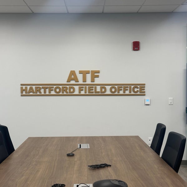 ATF Hartford Field Office – Dimensional Letter Installation