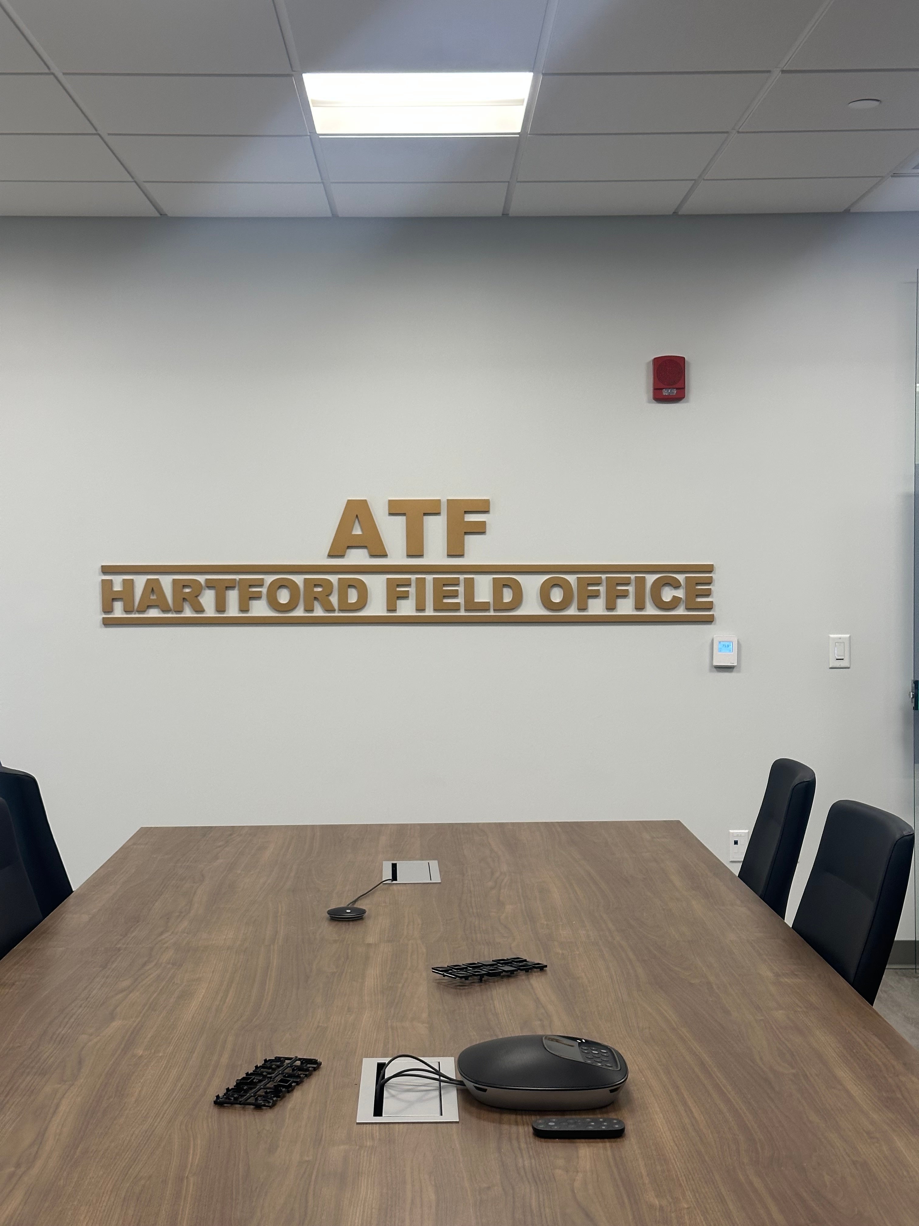 ATF Hartford Field Office – Dimensional Letter Installation