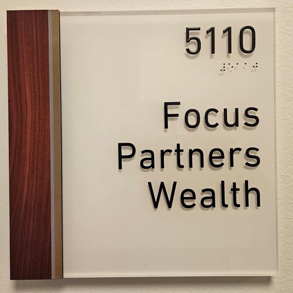 Custom Office Suite Plaques for Property Managers and Tenants