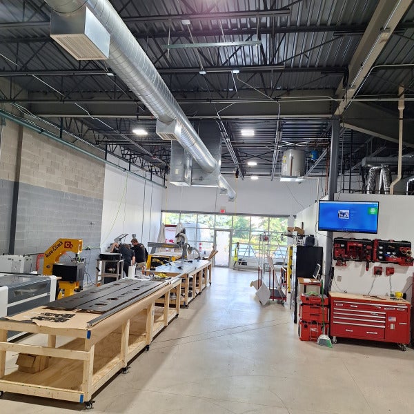 Inside shop