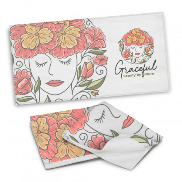 Custom Ocean XL Beach Towel - Full Colour