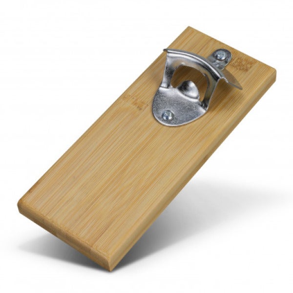 Custom NATURA Bamboo Fridge Bottle Opener