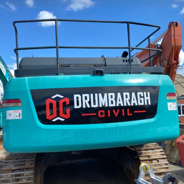 Machinery Graphics Wrap Signarama New Farm