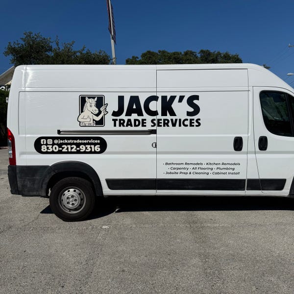 Jacks Trade Services_Spot Graphics_Passenger Side