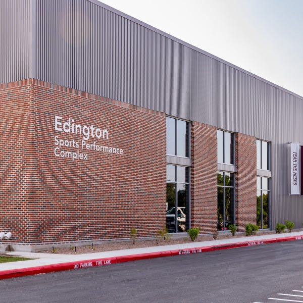 Schreiner College_Exterior Signs_Diminsional Letters_ Edington Sports Performance_Kerrville Texas.