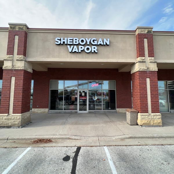 Sheboygan Vapor Channel Letters