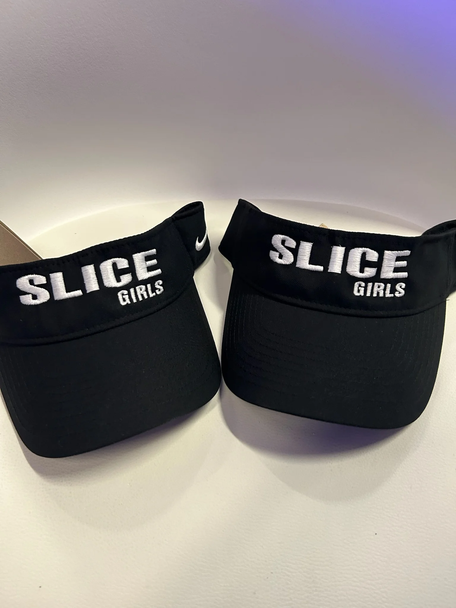 Custom Visors for the Slice Girls