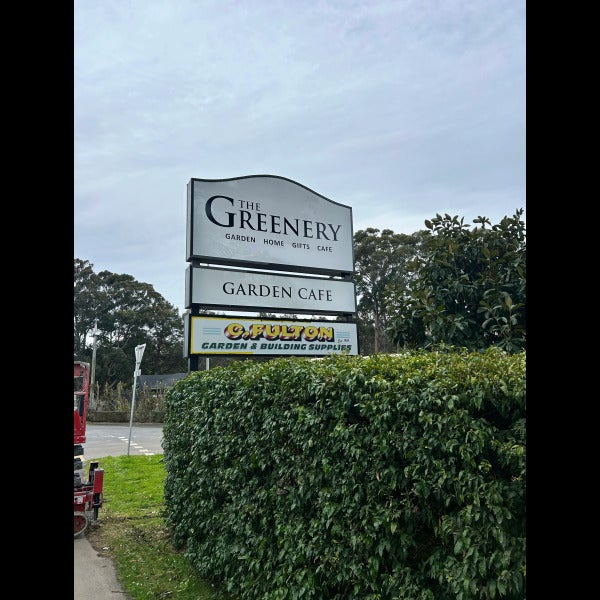 New Brand Signage - The Greenery - Heidelberg VIC.