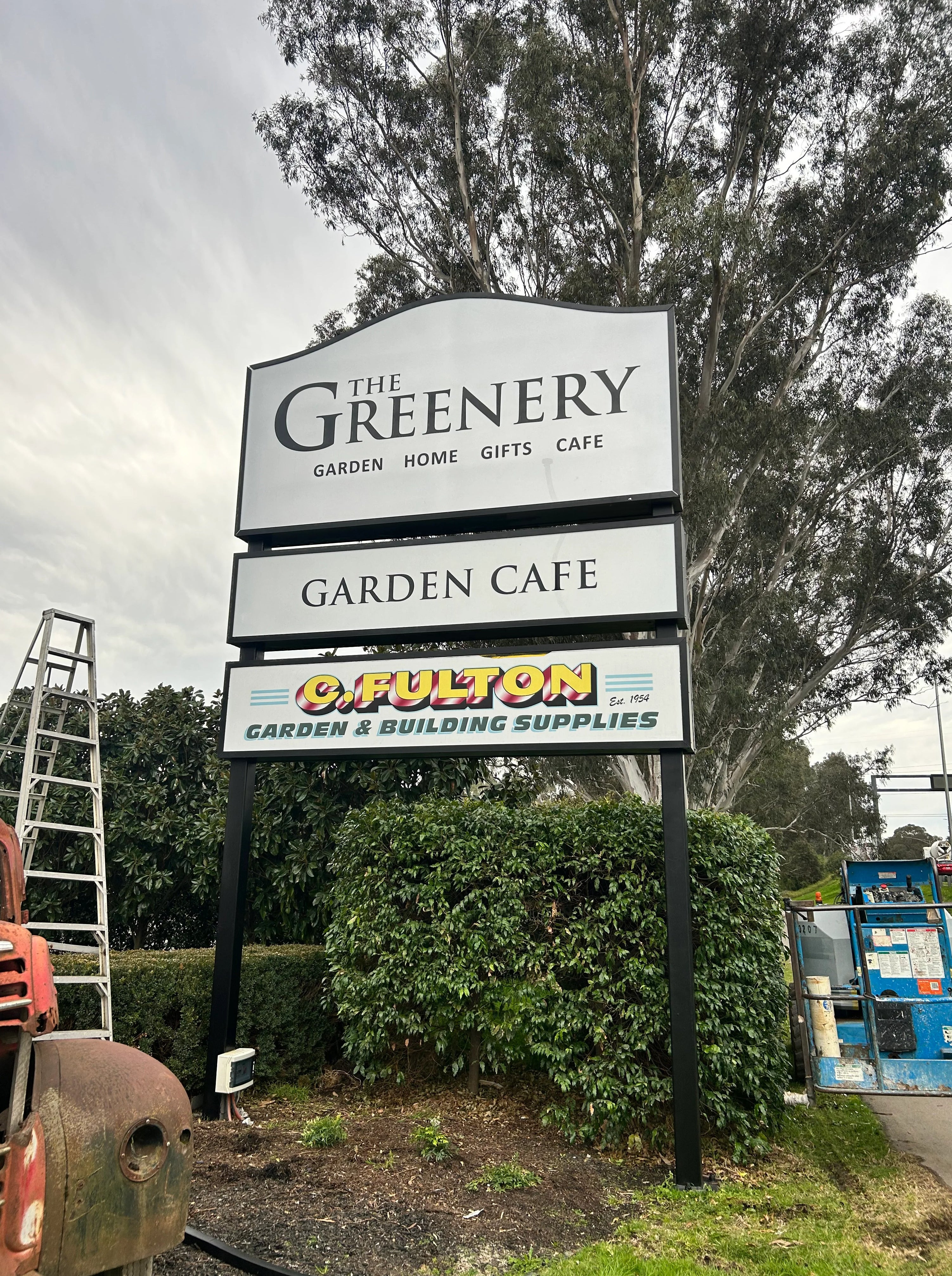 New Brand Signage - The Greenery - Heidelberg VIC.