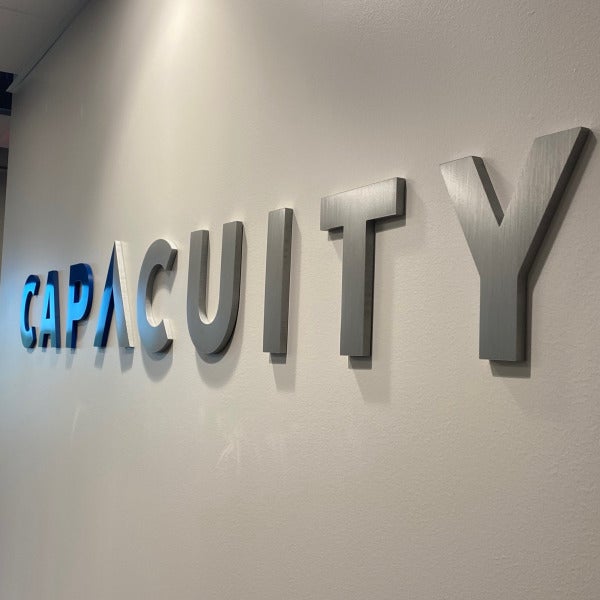 Dimensional Lettering Capacuity