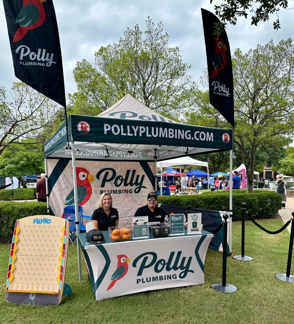 Custom Branded Swag for Polly Plumbing