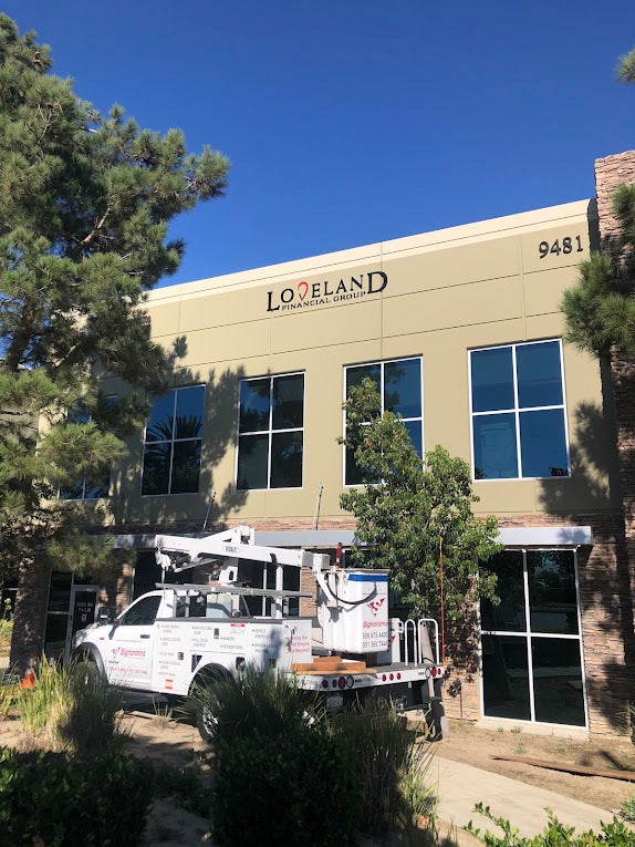 Custom Building Signage in Precarious Installation Locations