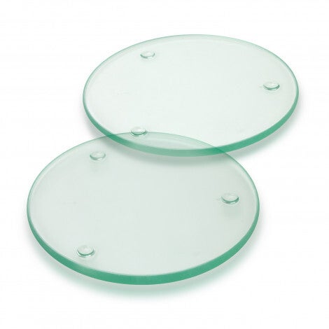 Venice Glass Coaster - Set of 2 - Round