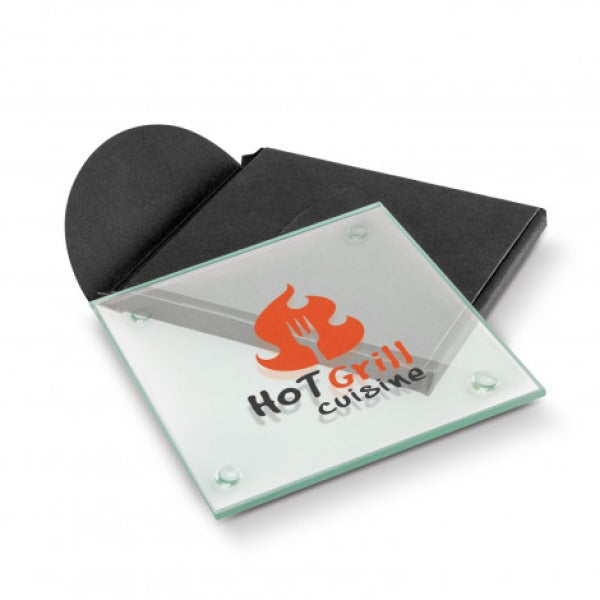 Custom Venice Single Glass Coaster - Square