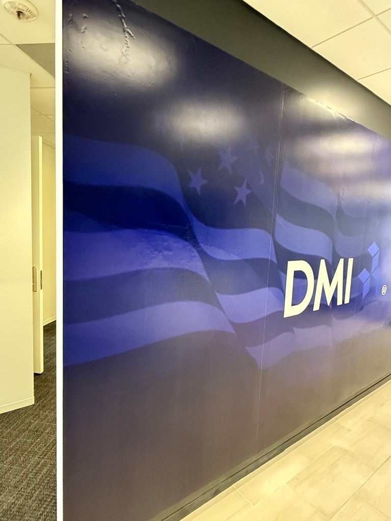 Patriotic Wall Murals Installed for DMI to Honor Service and Support in McLean, VA