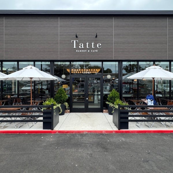 Vinyl Lettering and Acrylic Signage for Tatte Bakery in Fairfax and Falls Church