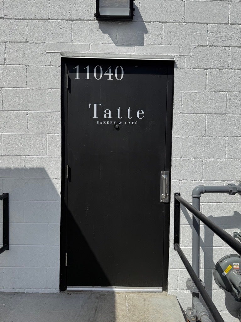 Vinyl Lettering and Acrylic Signage for Tatte Bakery in Fairfax and Falls Church