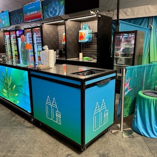 Custom Banners and Branded Vinyl for Cirque du Soleil Luzia Grand Opening in Tysons