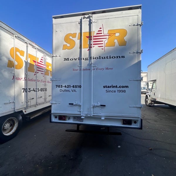 Custom Vehicle Graphics for Star Moving Company in Northern Virginia