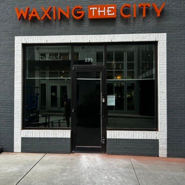 Channel Letter Sign Installation for Waxing the City at Mosaic District