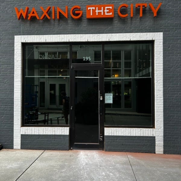Channel Letter Sign Installation for Waxing the City at Mosaic District