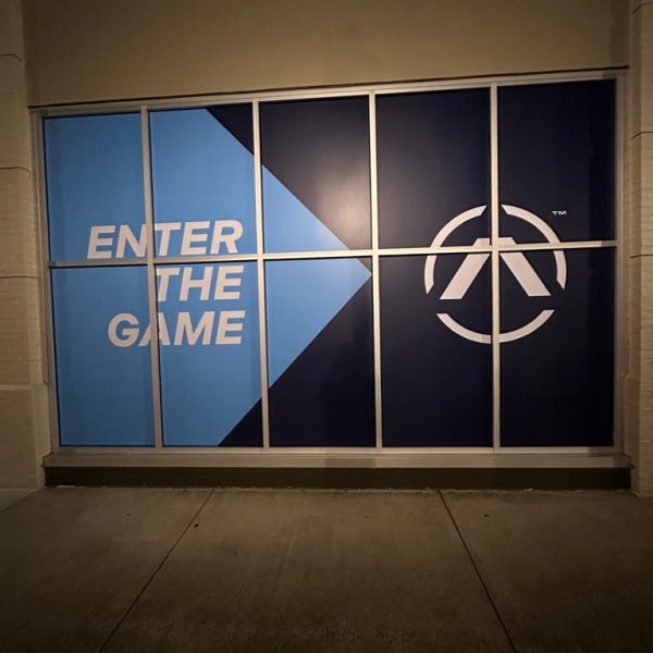 Custom Channel Letters & Window Graphics for Activate Games in Sterling, VA