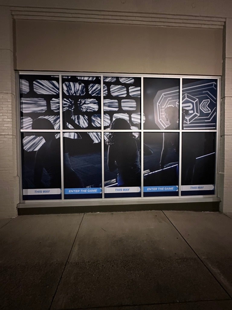 Custom Channel Letters & Window Graphics for Activate Games in Sterling, VA