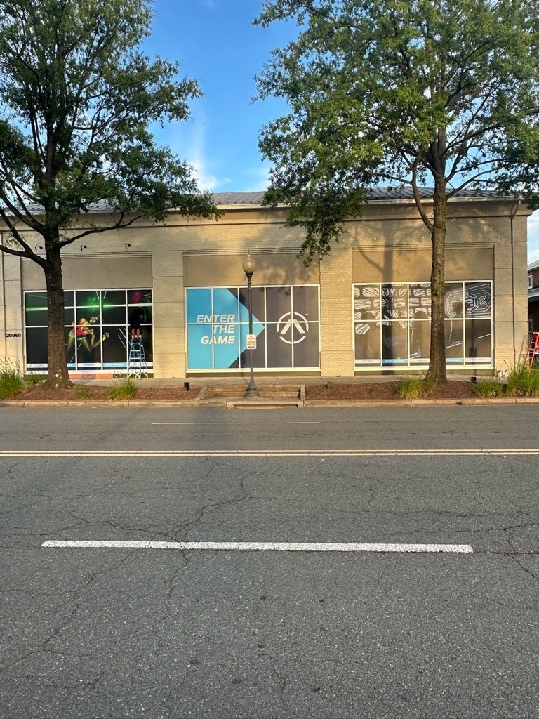 Custom Channel Letters & Window Graphics for Activate Games in Sterling, VA