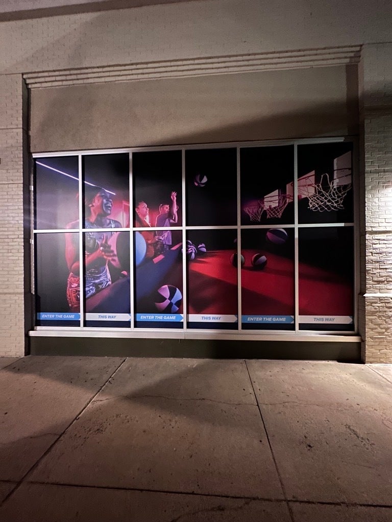 Custom Channel Letters & Window Graphics for Activate Games in Sterling, VA