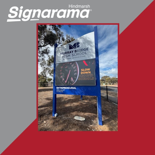 Pylon Sign with LED Screen