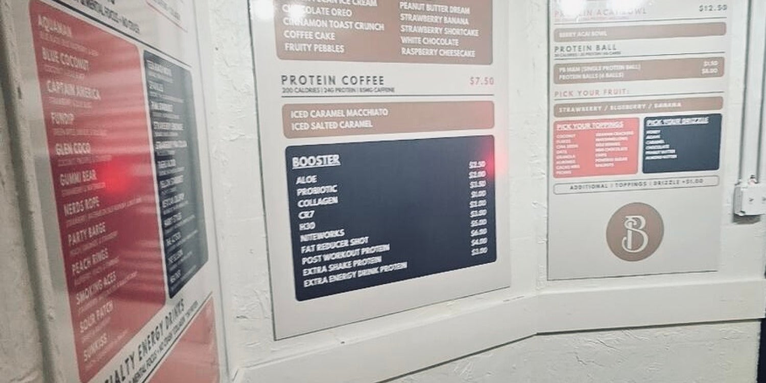 Menu Boards