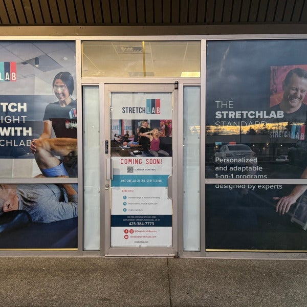 StretchLab Renton Grand Opening with Brand Signage: Boost Flexibility with Expert Assisted Stretching in Renton, WA