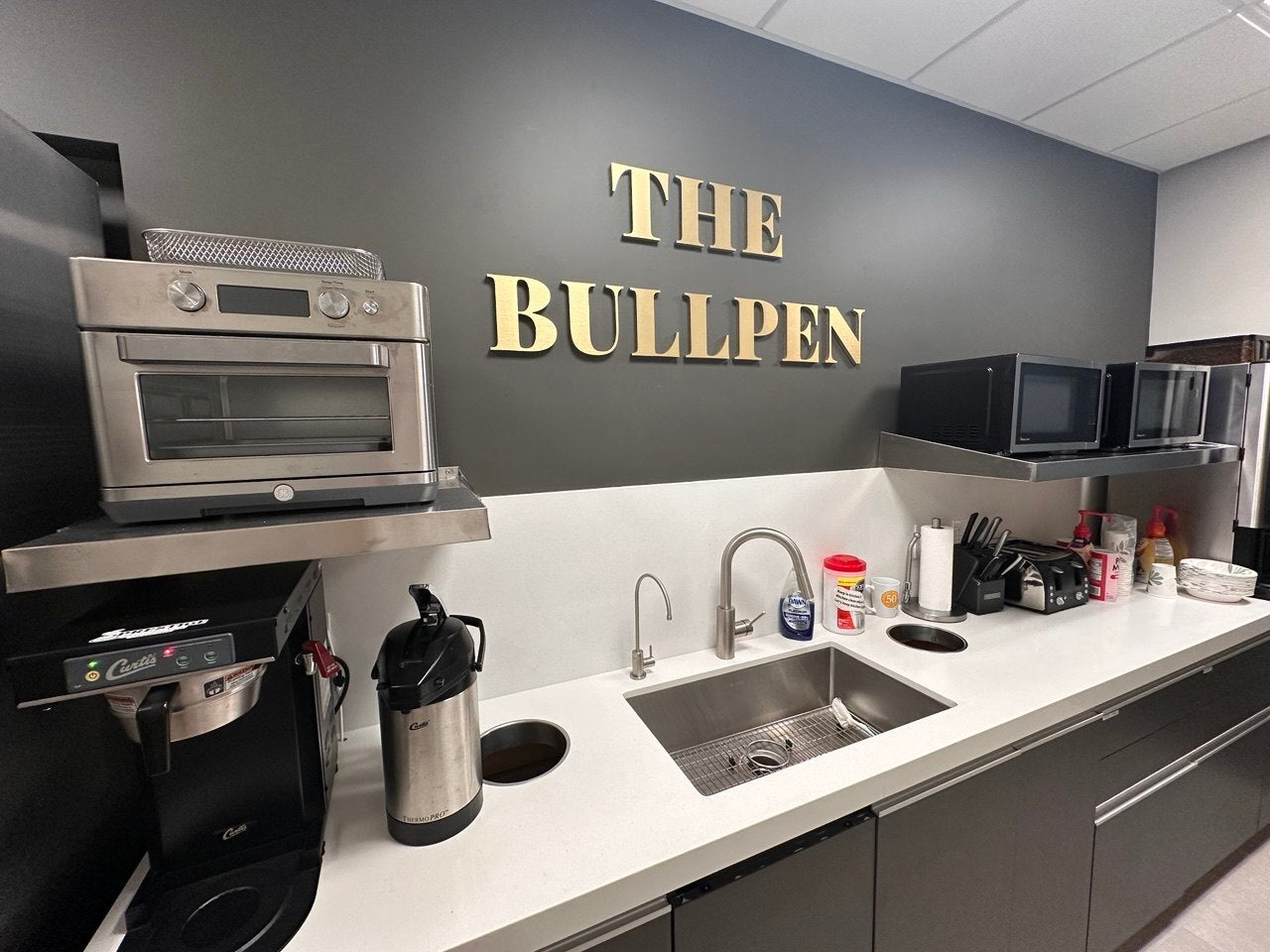 Custom Dimensional Wall Letters – “The Bullpen”