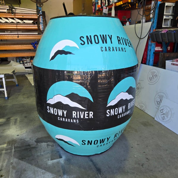 Clown barrel wrap
