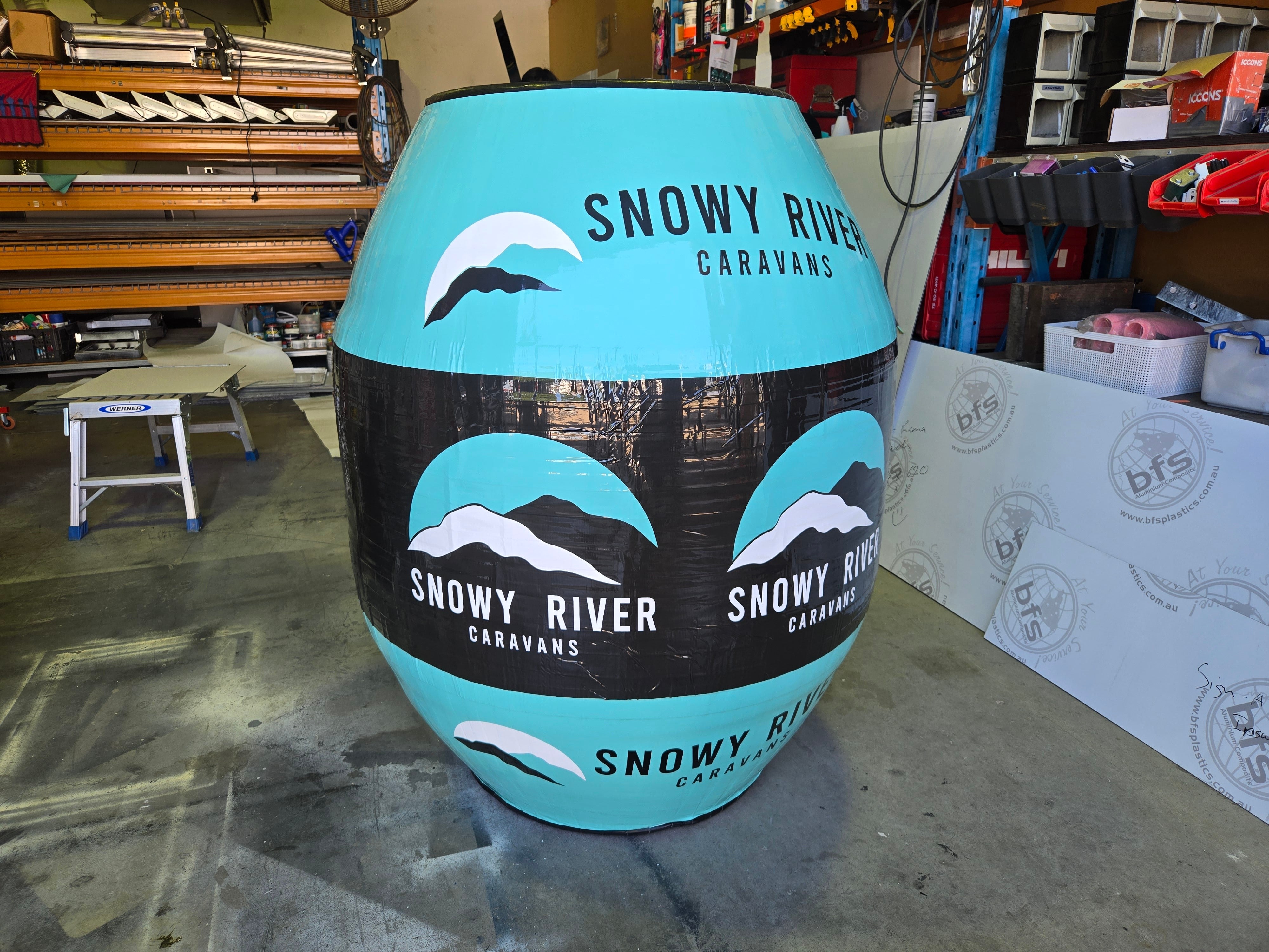 Clown barrel wrap
